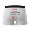 Caleçon Un Nahel Aussi Génial - Humour Boxer Gris Idée Cadeau