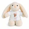 Peluche Lapin Bébé Doudou Biche Juin Cadeau Naissance Fille Nouveau-Né Baby Shower