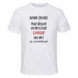 Maillot de Sport Homme Danseur Ca n'existe Pas Homme - T-Shirt Respirant Polyester Manches Courtes - Cadeau Sportif Anniversaire Noël Fête des Pères