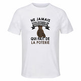 Maillot de Sport Homme Poterie Trentenaire - T-Shirt Respirant Polyester Manches Courtes - Cadeau Sportif Anniversaire Noël Fête des Pères