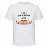 Maillot de Sport Homme Meilleur Noe Super Pouvoir Cadeau Anniversaire Noël Fête des Pères T-Shirt Respirant Polyester