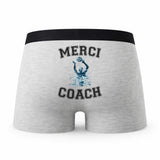 Caleçon Merci Water Polo - Humour Boxer Gris Passion Sport Idée Cadeau