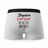 Caleçon Stagiaire Parfait de la Tête aux Pieds - Humour Boxer Gris Cadeau