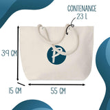 Sac de plage avec anse corde Planetee