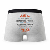 Caleçon Un Kelian Aussi Génial - Humour Boxer Gris Idée Cadeau