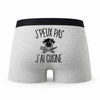 Caleçon Cuisine - Humour Boxer Gris Idée Cadeau Passion