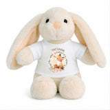 Peluche Lapin Bébé Doudou Tatiana d'amour Renard Cadeau Naissance Fille Nouveau-Né Baby Shower