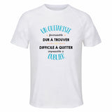 Maillot de Sport Homme pour Un Guitariste Formidable Blanc - T-Shirt Respirant Polyester Manches Courtes - Cadeau Sportif Anniversaire Noël Fête des Pères