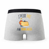 Caleçon Pancakes - Humour Boxer Gris Idée Cadeau Passion