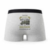 Caleçon Parrain Militaire - Humour Boxer Gris Idée Cadeau Fête des Pères