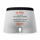 Caleçon Un Jayden Aussi Génial - Humour Boxer Gris Idée Cadeau