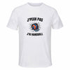 Maillot de Sport Homme Handball J'peux Pas - T-Shirt Respirant Polyester Manches Courtes - Cadeau Sportif Anniversaire Noël Fête des Pères