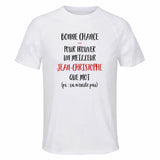 Maillot de Sport Homme pour Jean-Christophe Ca n'existe Pas Homme - T-Shirt Respirant Polyester Manches Courtes - Cadeau Sportif Anniversaire Noël Fête des Pères