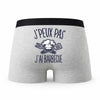 Caleçon Barbecue 2 - Humour Boxer Gris Idée Cadeau Passion