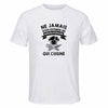 Maillot de Sport Homme Cuisine Quinquagenaire - T-Shirt Respirant Polyester Manches Courtes - Cadeau Sportif Anniversaire Noël Fête des Pères