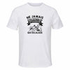 Maillot de Sport Homme Escalade Septuagenaire - T-Shirt Respirant Polyester Manches Courtes - Cadeau Sportif Anniversaire Noël Fête des Pères