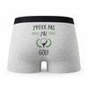 Caleçon Golf 2 - Humour Boxer Gris Idée Cadeau Passion