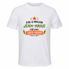 Maillot de Sport Homme Meilleur Jean-Marie Super Pouvoir Cadeau Anniversaire Noël Fête des Pères T-Shirt Respirant Polyester
