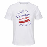 Maillot de Sport Homme Cadreur Meilleur Monde - T-Shirt Respirant Polyester Manches Courtes - Cadeau Sportif Anniversaire Noël Fête des Pères