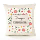 Housse de Coussin Femme Podologue exceptionnelle Motif Floral déco Salon canapé Chambre Cadeau Femme Anniversaire noël Coussin décoratif Motif Floral
