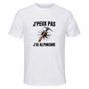 Maillot de Sport Homme Alpinisme J'peux Pas - T-Shirt Respirant Polyester Manches Courtes - Cadeau Sportif Anniversaire Noël Fête des Pères