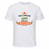 Maillot de Sport Homme Meilleur Juan Super Pouvoir Cadeau Anniversaire Noël Fête des Pères T-Shirt Respirant Polyester