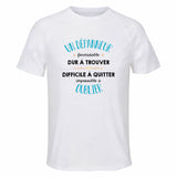Maillot de Sport Homme pour Un Depanneur Formidable Blanc - T-Shirt Respirant Polyester Manches Courtes - Cadeau Sportif Anniversaire Noël Fête des Pères
