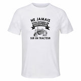 Maillot de Sport Homme Tracteur Trentenaire - T-Shirt Respirant Polyester Manches Courtes - Cadeau Sportif Anniversaire Noël Fête des Pères