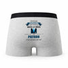 Caleçon Parrain Patron - Humour Boxer Gris Idée Cadeau Fête des Pères