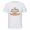 Maillot de Sport Homme Meilleur Urologue Super Pouvoir Cadeau Anniversaire Noël Fête des Pères T-Shirt Respirant Polyester