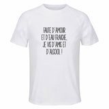 Maillot de Sport Homme Faute D Amour - T-Shirt Respirant Polyester Manches Courtes - Cadeau Sportif Anniversaire Noël Fête des Pères