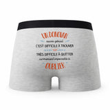 Caleçon Un Donovan Aussi Génial - Humour Boxer Gris Idée Cadeau