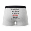 Caleçon Guilhem ça n'existe Pas Homme - Humour Boxer Gris Idée Cadeau