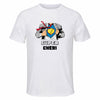 Maillot de Sport Homme Super Cheri - T-Shirt Respirant Polyester Manches Courtes - Cadeau Sportif Anniversaire Noël Fête des Pères