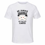 Maillot de Sport Homme Carte Octogenaire - T-Shirt Respirant Polyester Manches Courtes - Cadeau Sportif Anniversaire Noël Fête des Pères