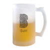 Verre à Bière Baptiste Lettre Littérature | Chope de Bière Pinte | Idée Cadeau Prénom Livre Lecture Anniversaire Papa Collègue Départ Retraite Noël