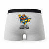 Caleçon Super Directeur - Humour Boxer Gris Idée Cadeau
