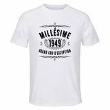 Maillot de Sport Homme 1949 Millesime Grand Cru Ministere Magie - T-Shirt Respirant Polyester Manches Courtes - Cadeau Sportif Anniversaire Noël Fête des Pères