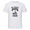 Maillot de Sport Homme Voilier Trentenaire - T-Shirt Respirant Polyester Manches Courtes - Cadeau Sportif Anniversaire Noël Fête des Pères