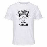 Maillot de Sport Homme Abeilles Sexagenaire - T-Shirt Respirant Polyester Manches Courtes - Cadeau Sportif Anniversaire Noël Fête des Pères