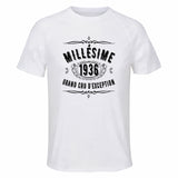 Maillot de Sport Homme 1936 Millesime Grand Cru Ministere Magie - T-Shirt Respirant Polyester Manches Courtes - Cadeau Sportif Anniversaire Noël Fête des Pères