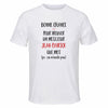 Maillot de Sport Homme pour Jean-Patrick Ca n'existe Pas Homme - T-Shirt Respirant Polyester Manches Courtes - Cadeau Sportif Anniversaire Noël Fête des Pères