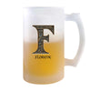 Verre à Bière Florent Lettre Viking | Chope de Bière Pinte | Idée Cadeau Prénom Motard Jeux de Rôle Vidéo Anniversaire Papa Collègue Départ Retraite Noël