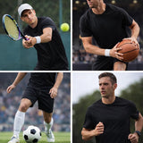 Maillot de Sport Homme Niveau 85 - T-Shirt Respirant Polyester Manches Courtes - Cadeau Sportif Anniversaire Noël Fête des Pères
