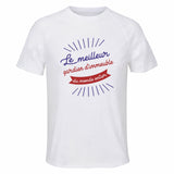 Maillot de Sport Homme Gardien D Immeuble Meilleur Monde - T-Shirt Respirant Polyester Manches Courtes - Cadeau Sportif Anniversaire Noël Fête des Pères