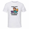 Maillot de Sport Homme Talent Cache Faire Semblant - T-Shirt Respirant Polyester Manches Courtes - Cadeau Sportif Anniversaire Noël Fête des Pères