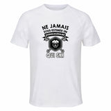 Maillot de Sport Homme Ski Quinquagenaire - T-Shirt Respirant Polyester Manches Courtes - Cadeau Sportif Anniversaire Noël Fête des Pères