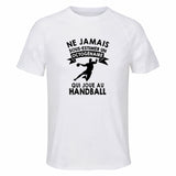 Maillot de Sport Homme Handball Copie 3 Octogenaire - T-Shirt Respirant Polyester Manches Courtes - Cadeau Sportif Anniversaire Noël Fête des Pères