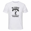 Maillot de Sport Homme Volleyball Quinquagenaire - T-Shirt Respirant Polyester Manches Courtes - Cadeau Sportif Anniversaire Noël Fête des Pères