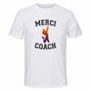 Maillot de Sport Homme pour Merci Danse Coach - T-Shirt Respirant Polyester Manches Courtes - Cadeau Sportif Anniversaire Noël Fête des Pères